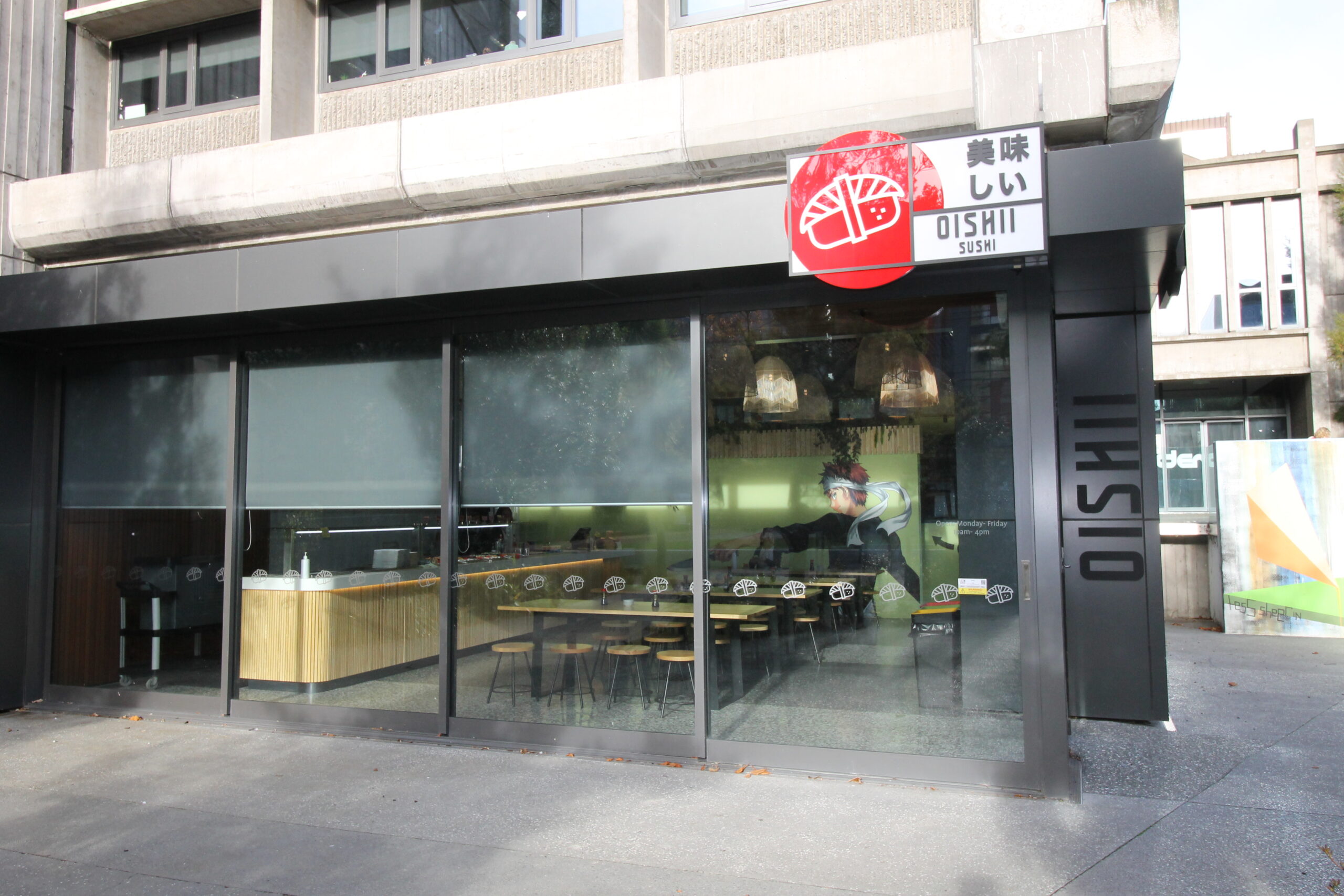 Oishii Sushi Restaurant Commercial Fitout Project