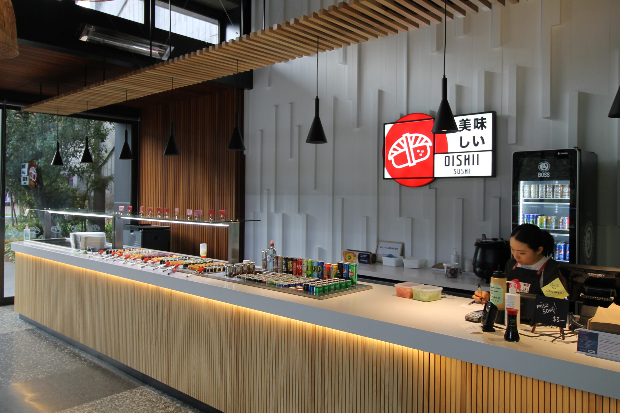 Oishii Sushi Restaurant Commercial Fitout Project