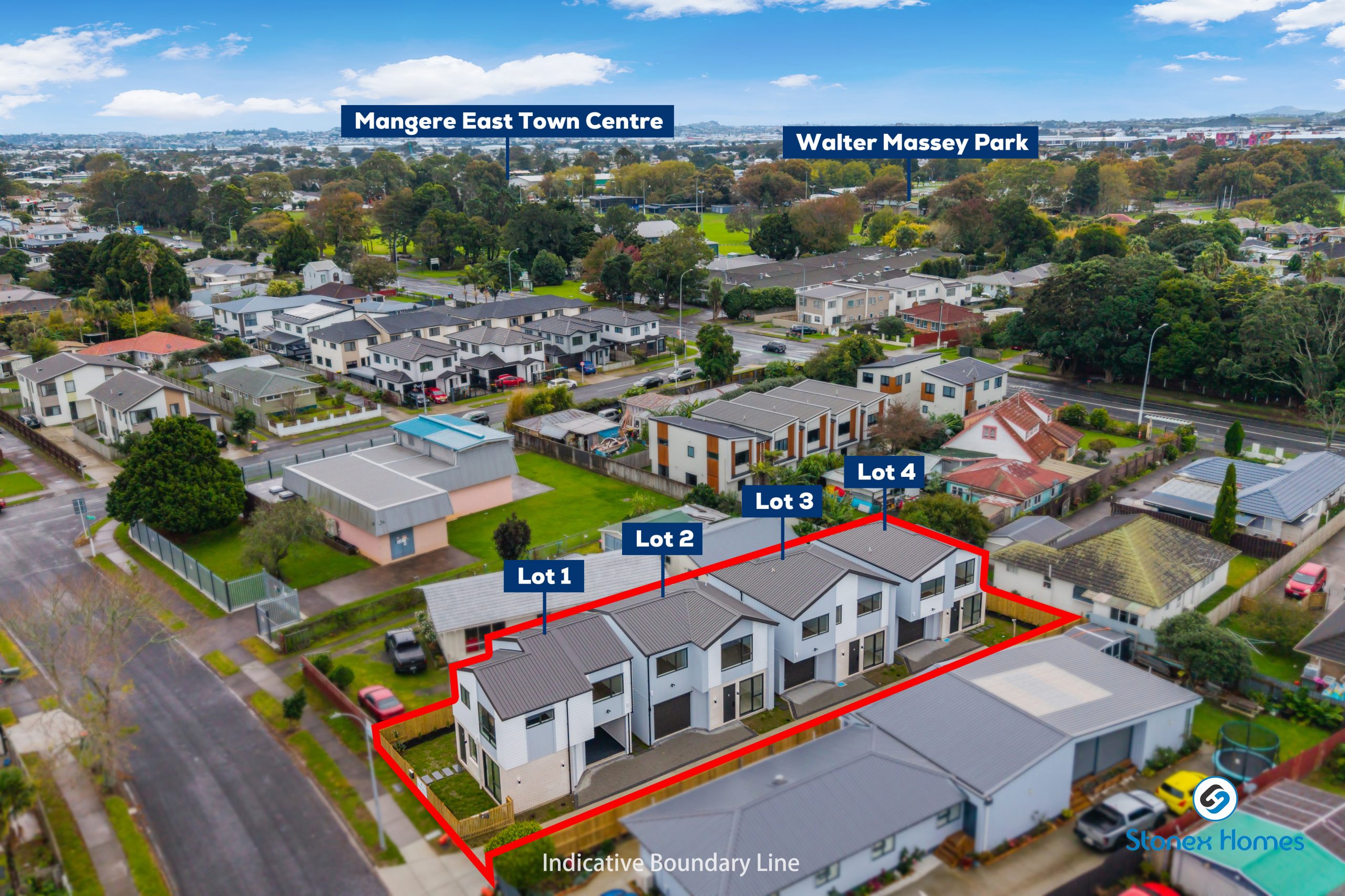Floor plan · Mangere Kairanga Street Two-Storey Townhouse