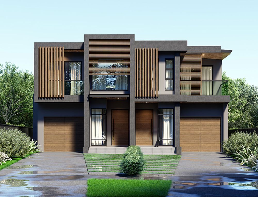 Chester Hill Corner Hatchet Block Duplex