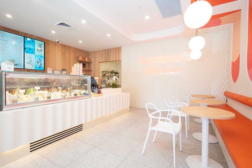 Crows Nest的Gelatissimo冰淇淋店装修项目