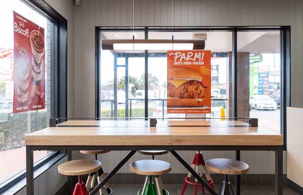Smithfield Hungry Jack's 快餐店装修工程