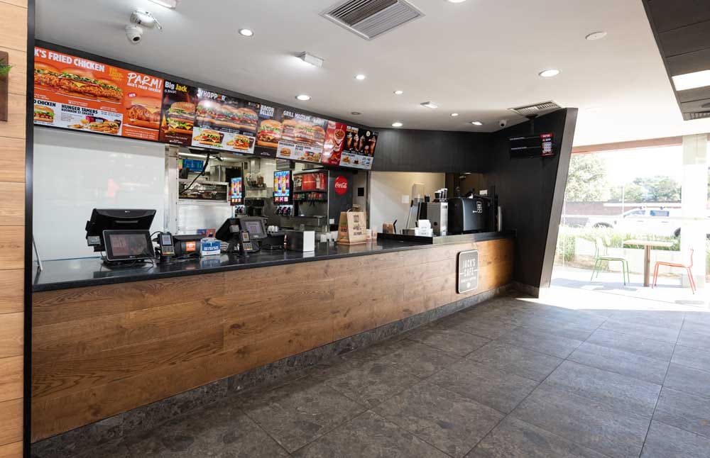 Greenacre Hungry Jack's店铺装修