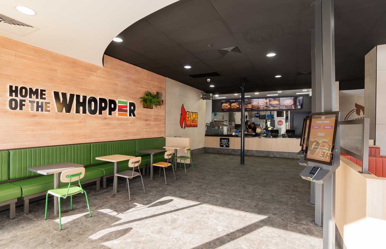 مشروع تجديد مطعم Hungry Jack's في Bankstown
