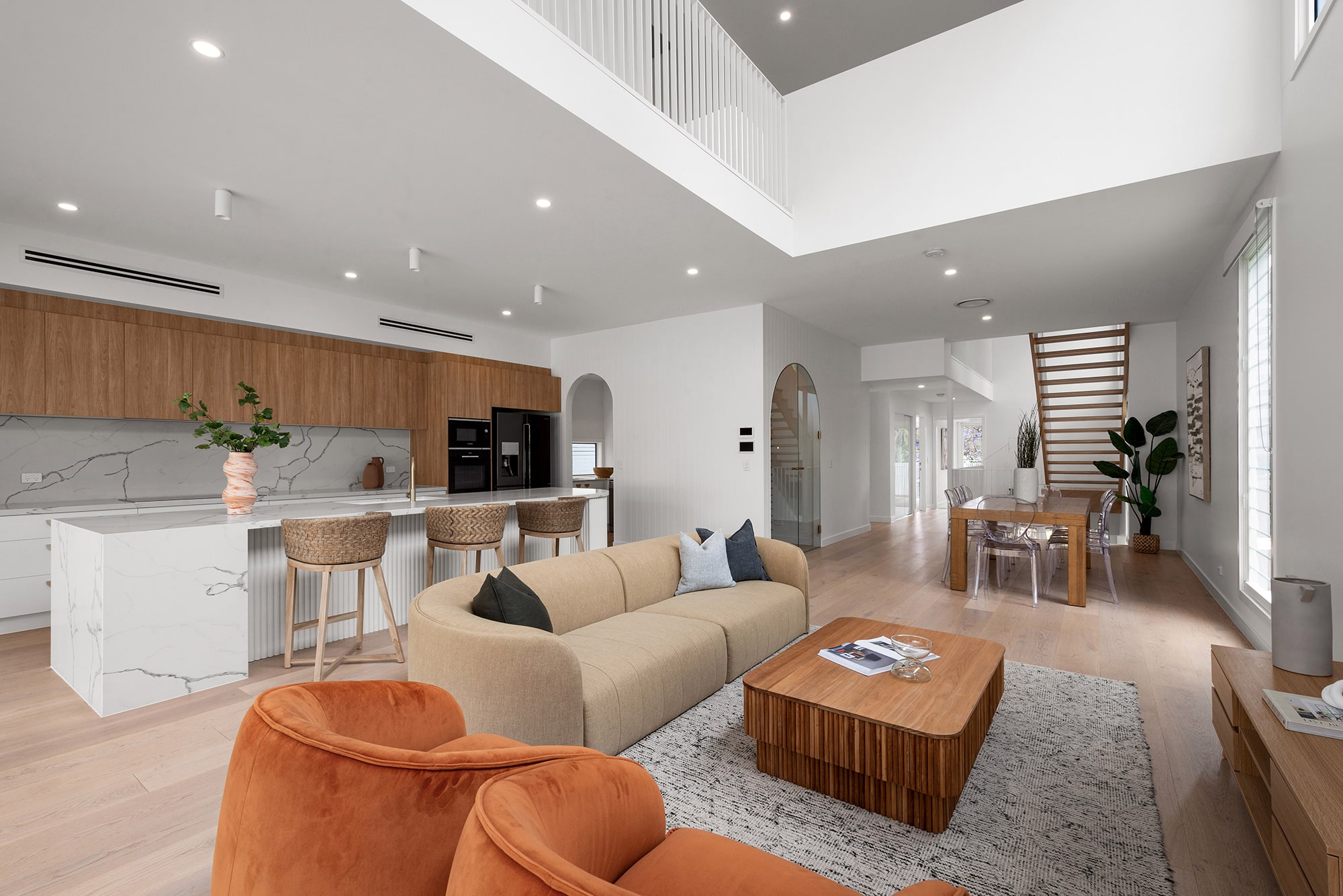 Camp Hill Three-Storey Sloping Site Custom Home