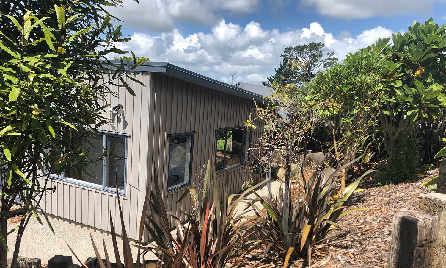 Hunua garage conversion to main bedroom suite