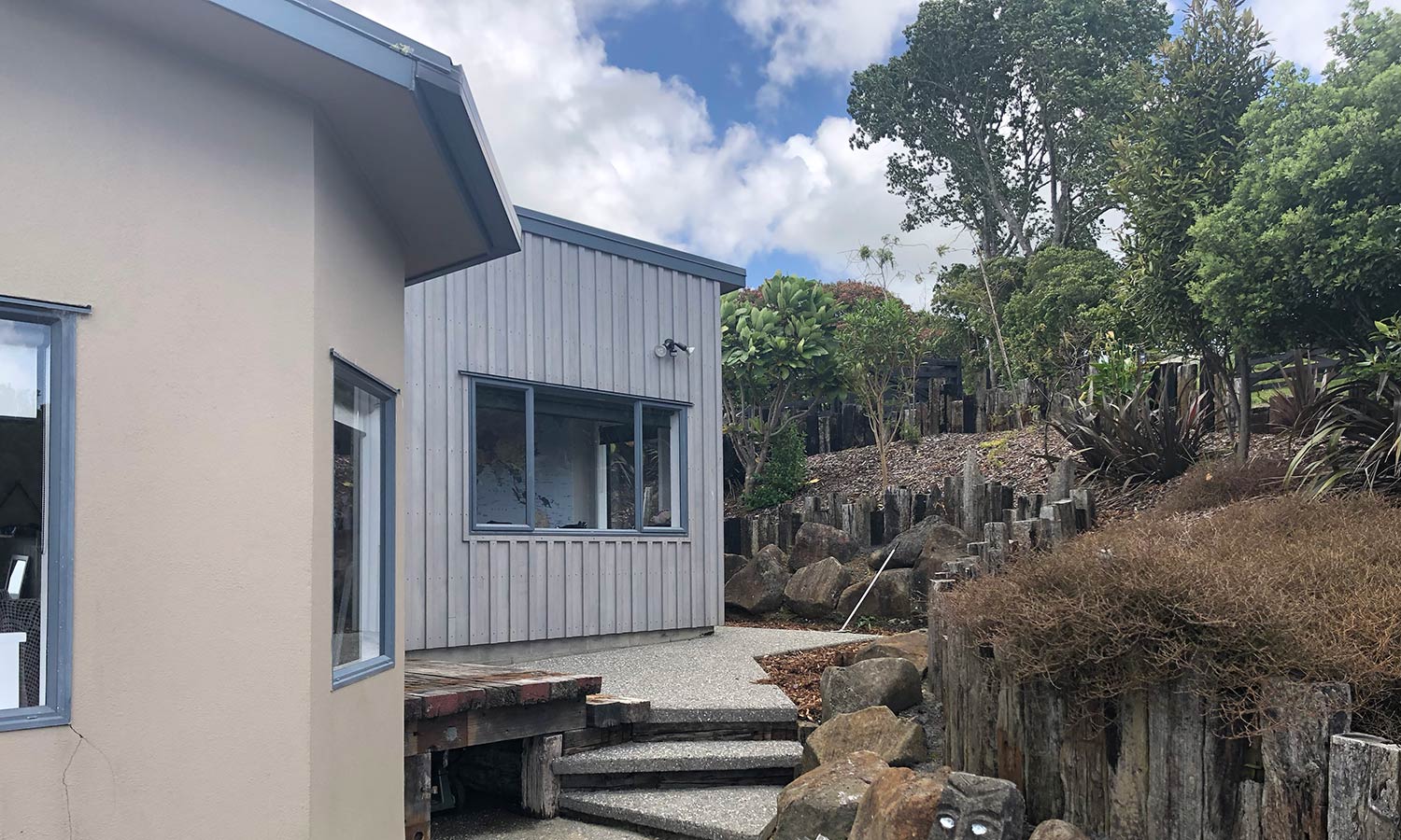 Hunua garage conversion to main bedroom suite