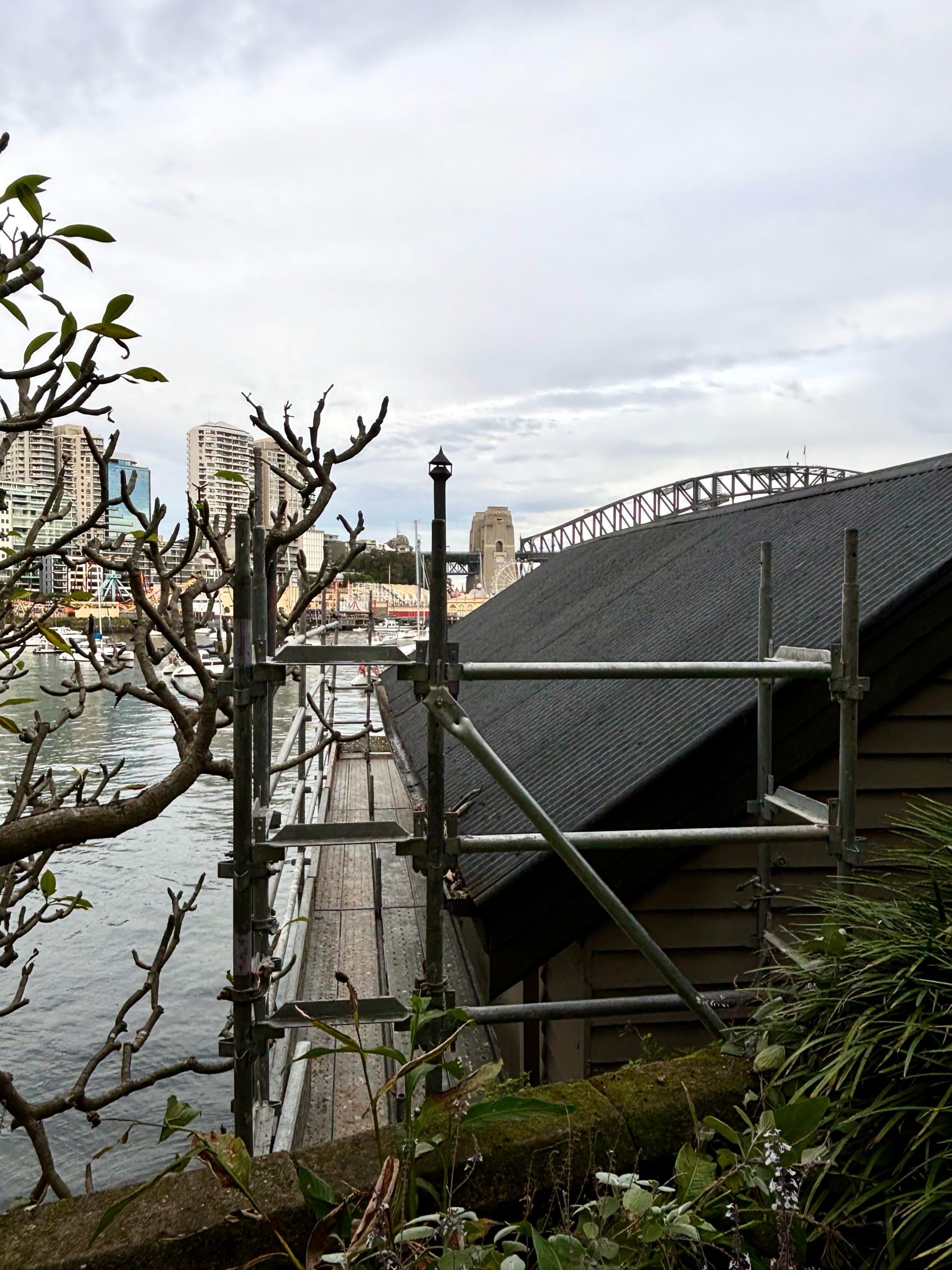 Lavender Bay Scaffolding Project