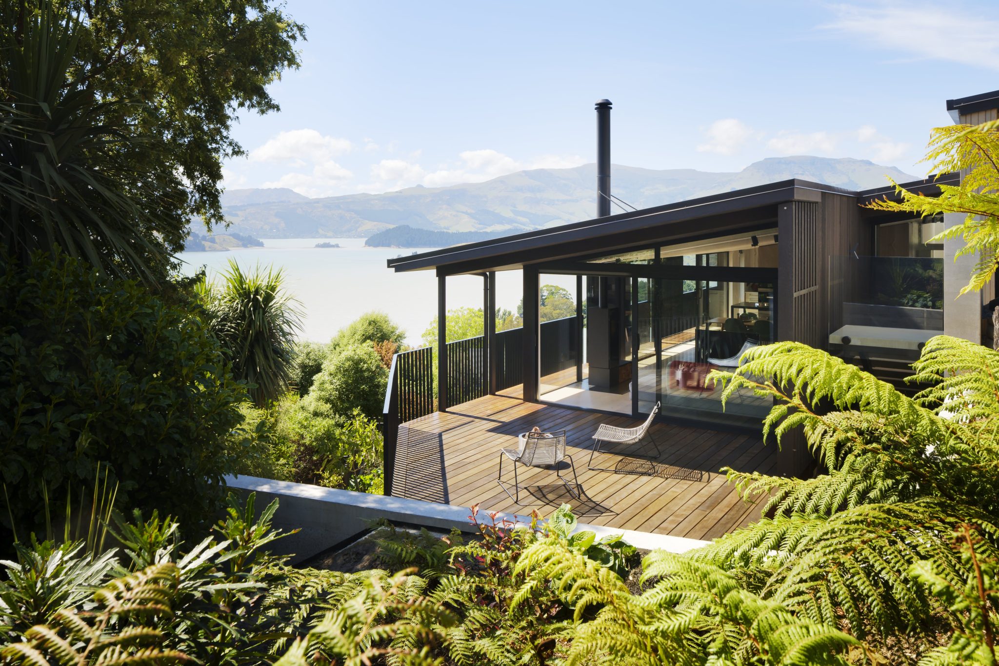 Governors Bay Danish-style Hillside Residence