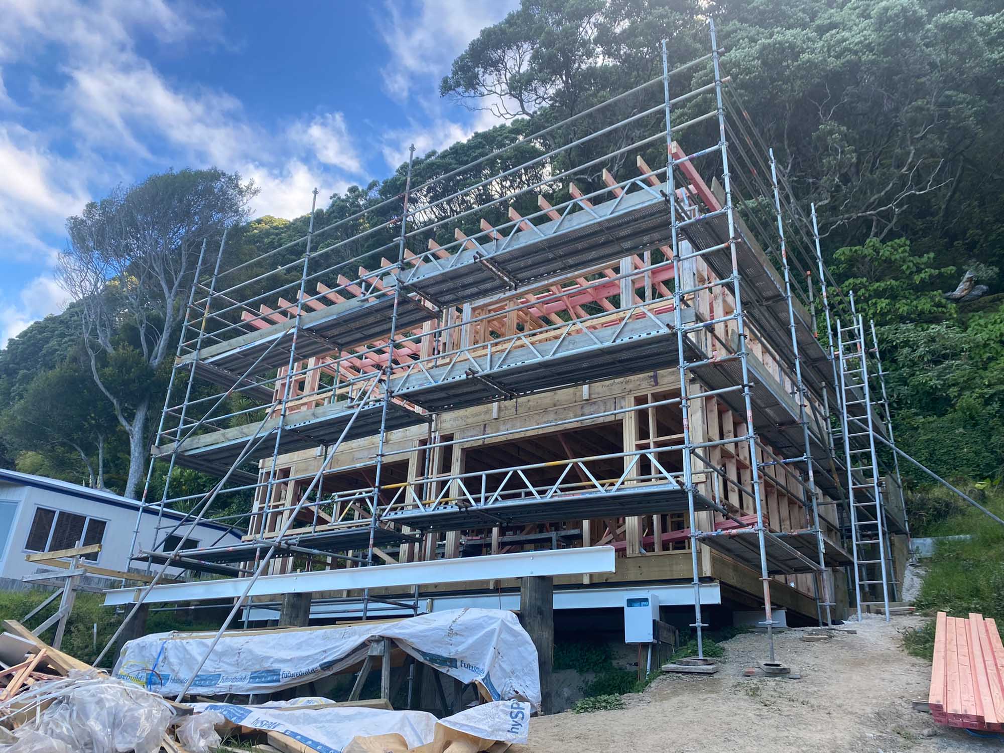 New Detached House Construction Project in Ohope West