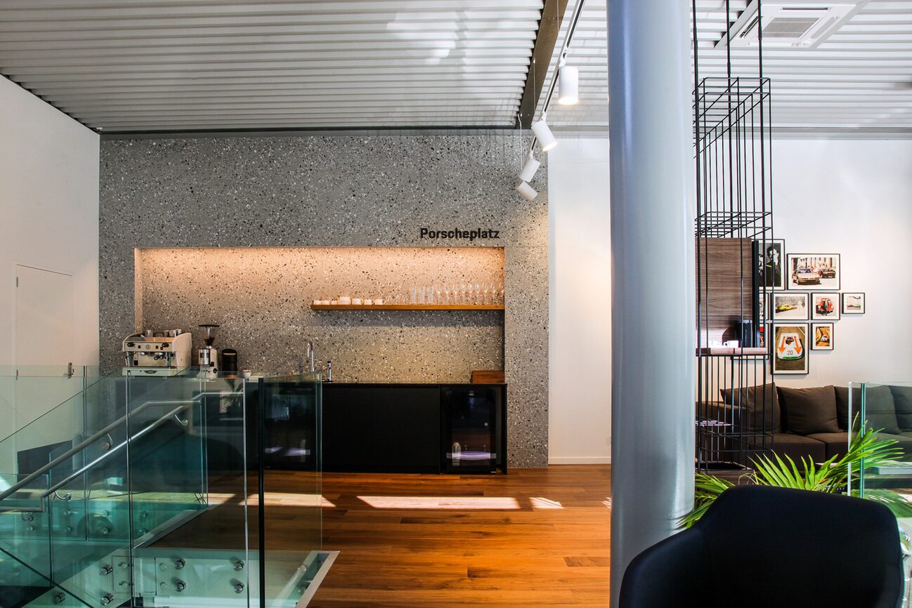 Armstrong's Porsche Showroom Renovation Project