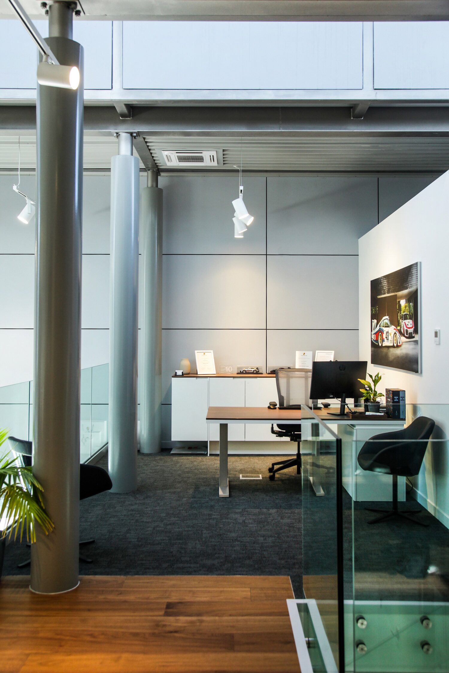 Armstrong's Porsche Showroom Renovation Project