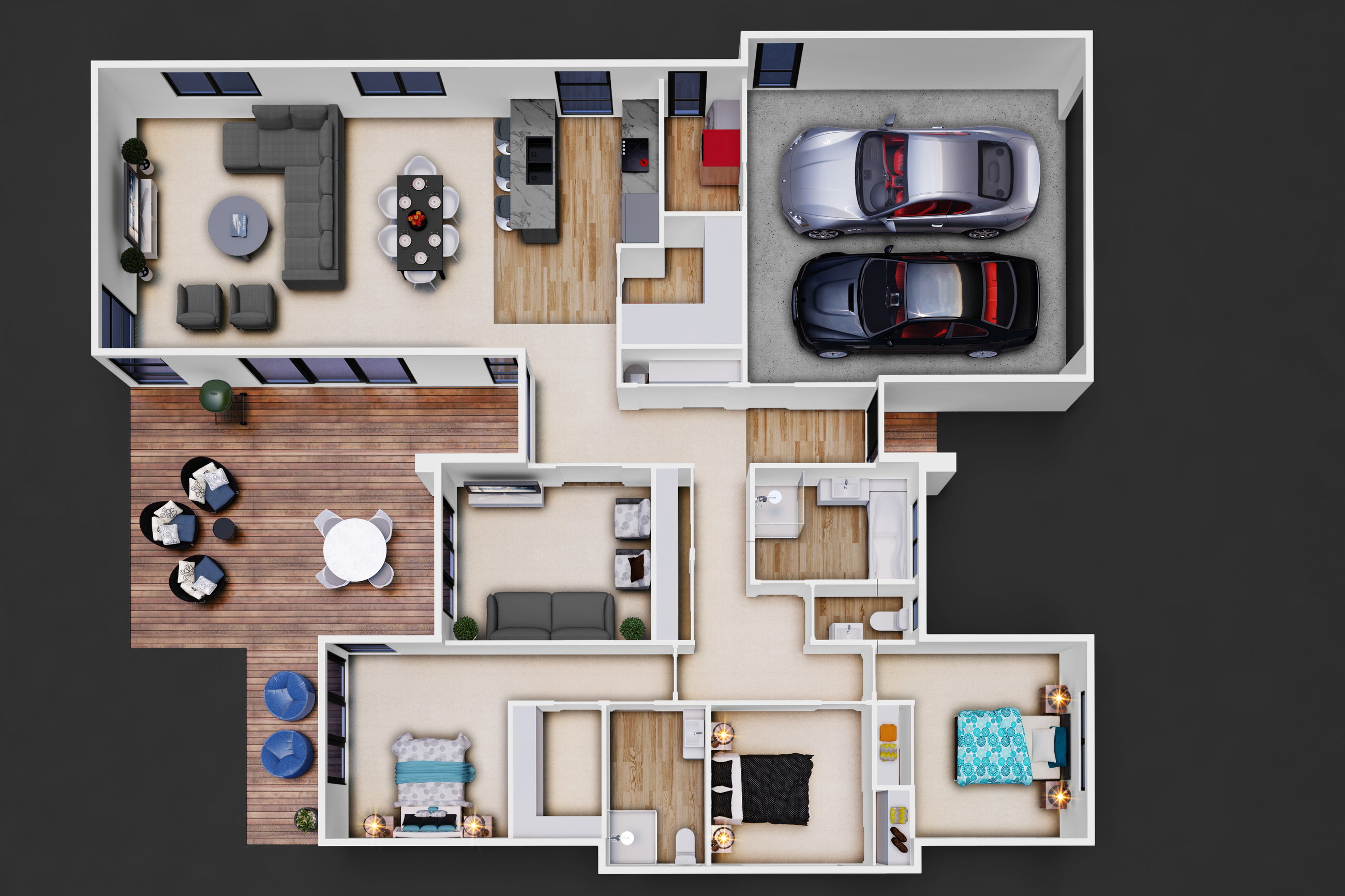 Floor plan · Rotorua Display Home, Based on Kaiwera Floor Plan Design