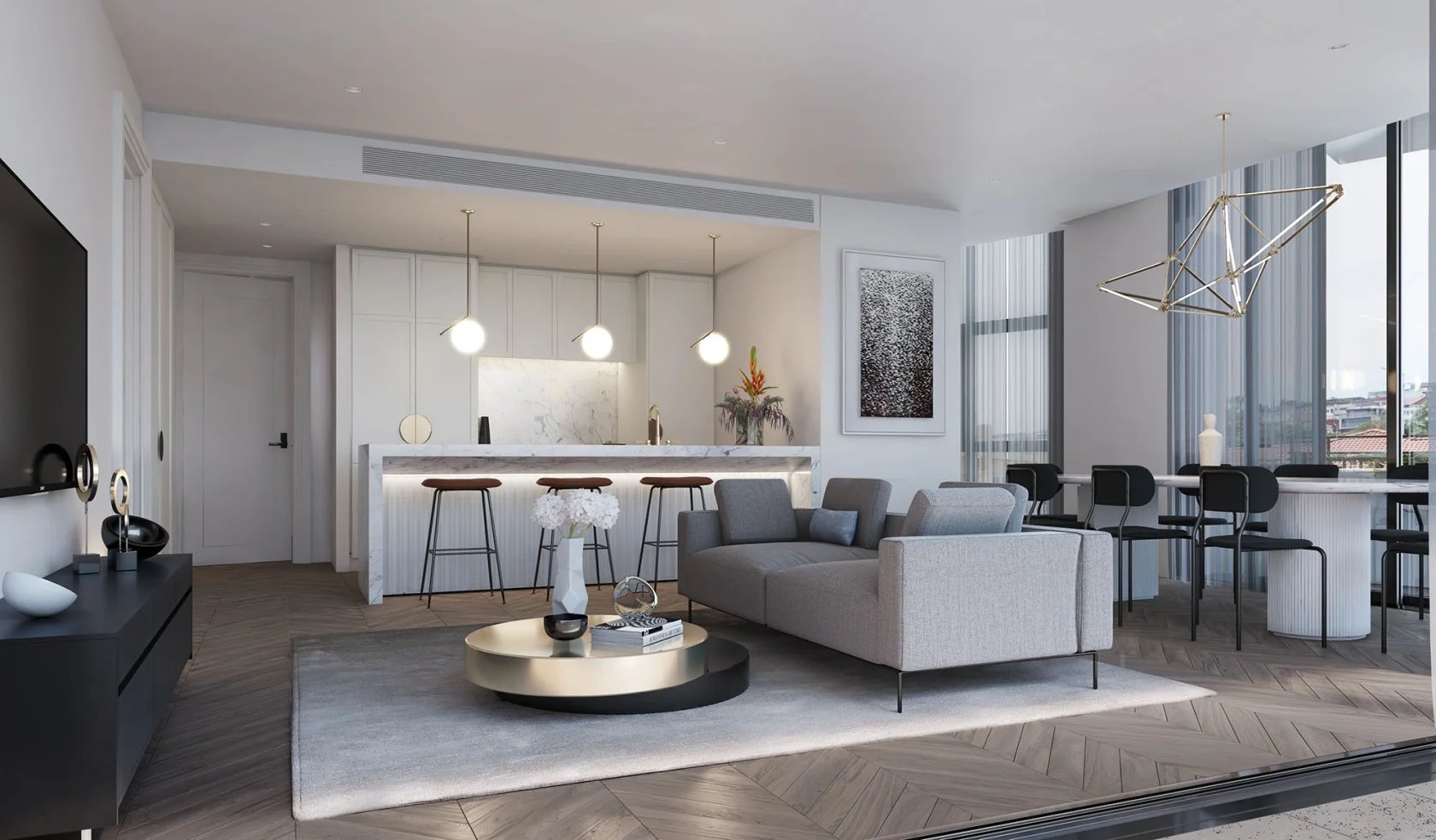 Nhà theo phong cách Tân cổ điển tại Rose Bay