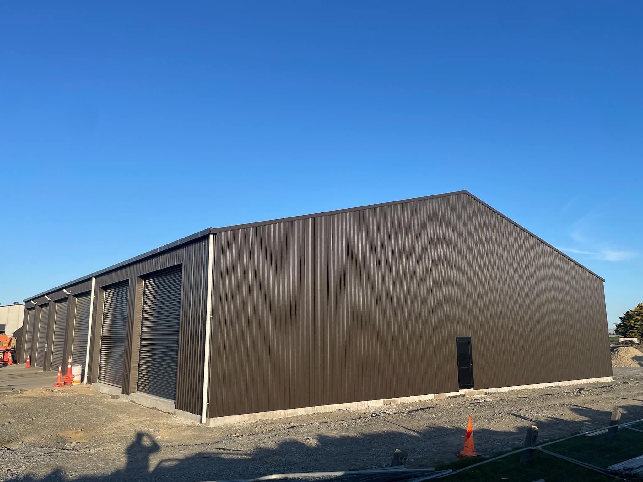 Christchurch L-shaped Heavy Machinery Workshop