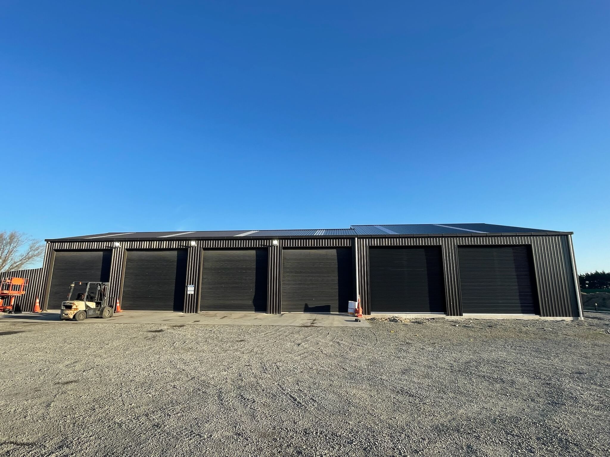 Christchurch L-shaped Heavy Machinery Workshop