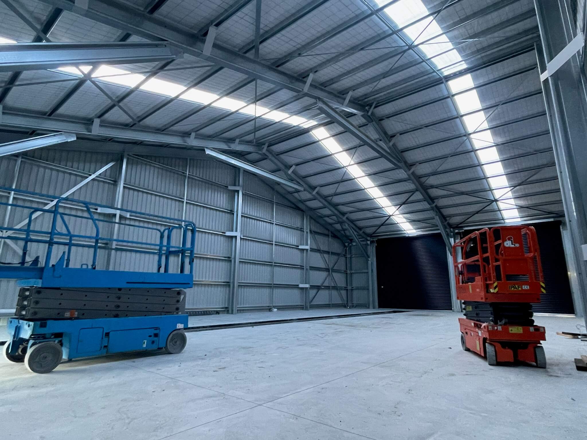 Christchurch L-shaped Heavy Machinery Workshop