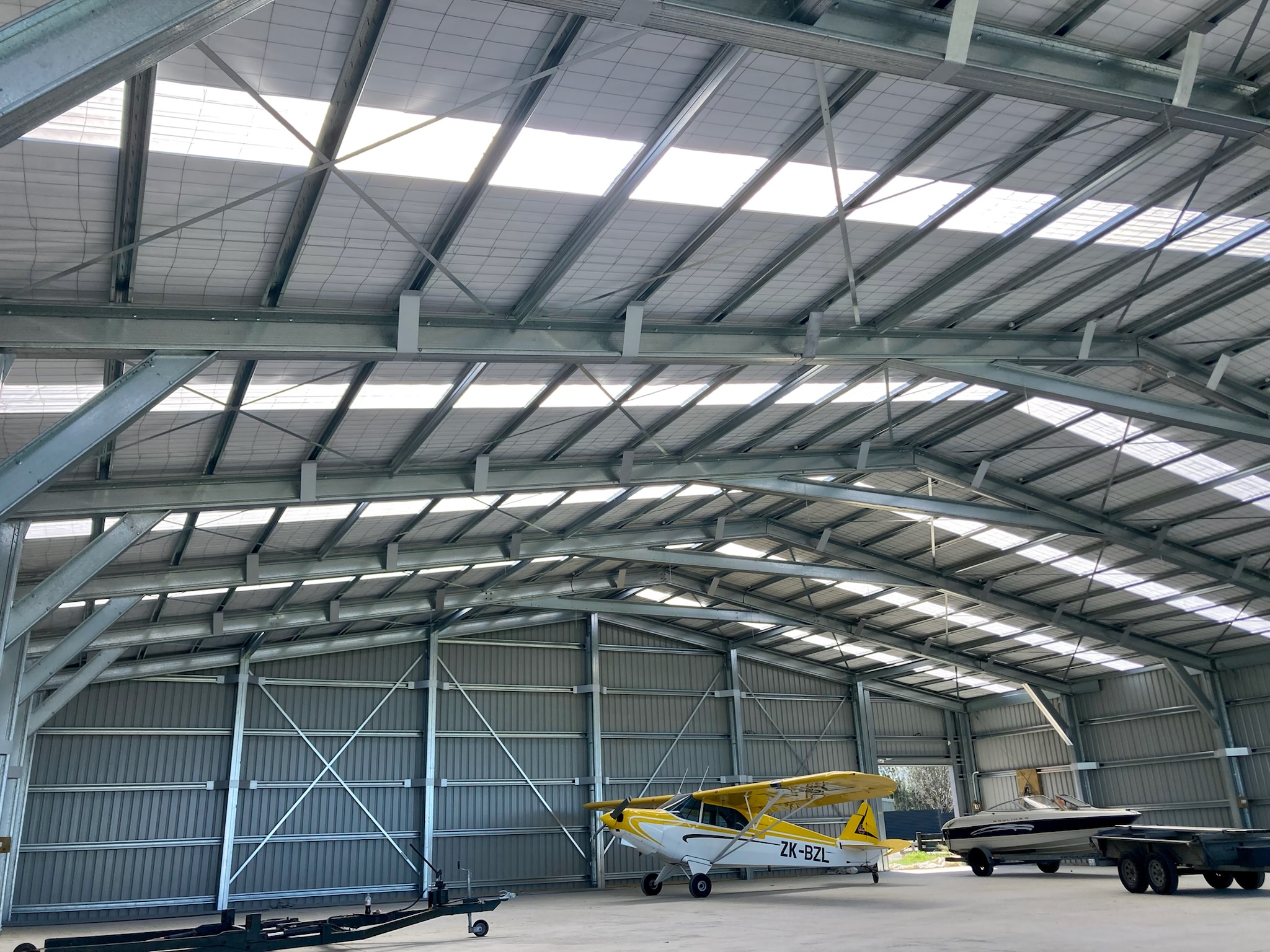 Tasman 26m x 24m Aircraft Hangar