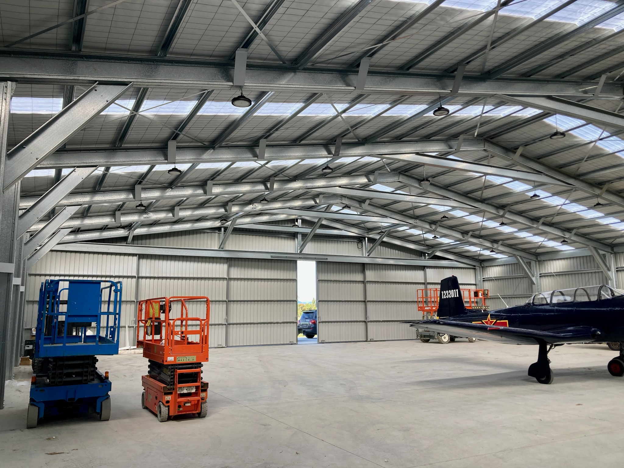 Tasman 26m x 24m Aircraft Hangar