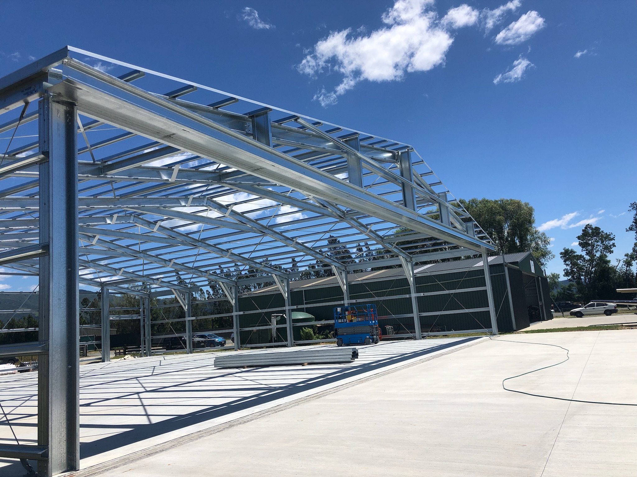 Tasman 26m x 24m Aircraft Hangar