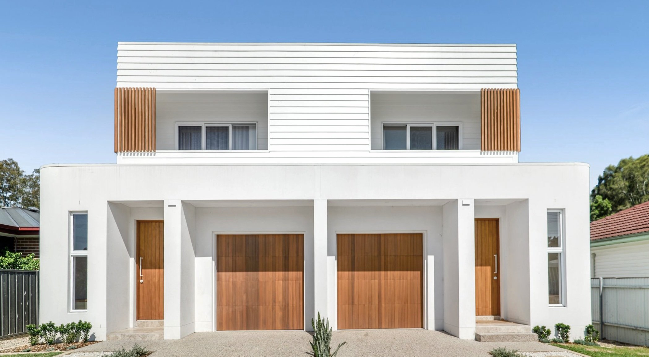 Oak Flats Demolition and Rebuild Duplex Villa