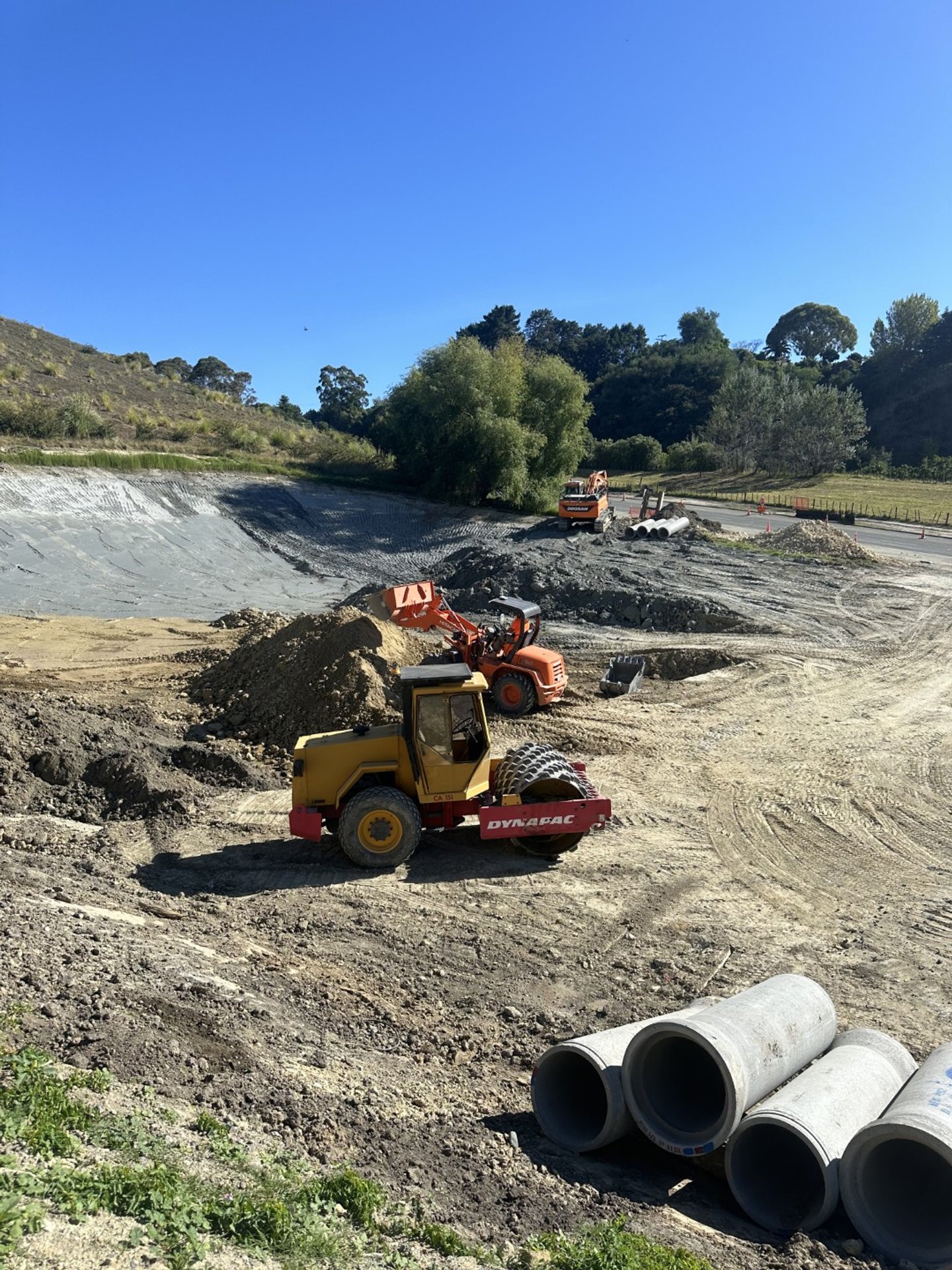 Mission Hills Drainage Works, Napier, New Zealand