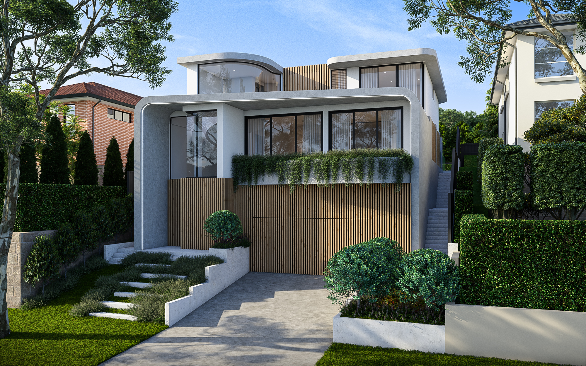 تصميم منزل Kyle Bay الفاخر
