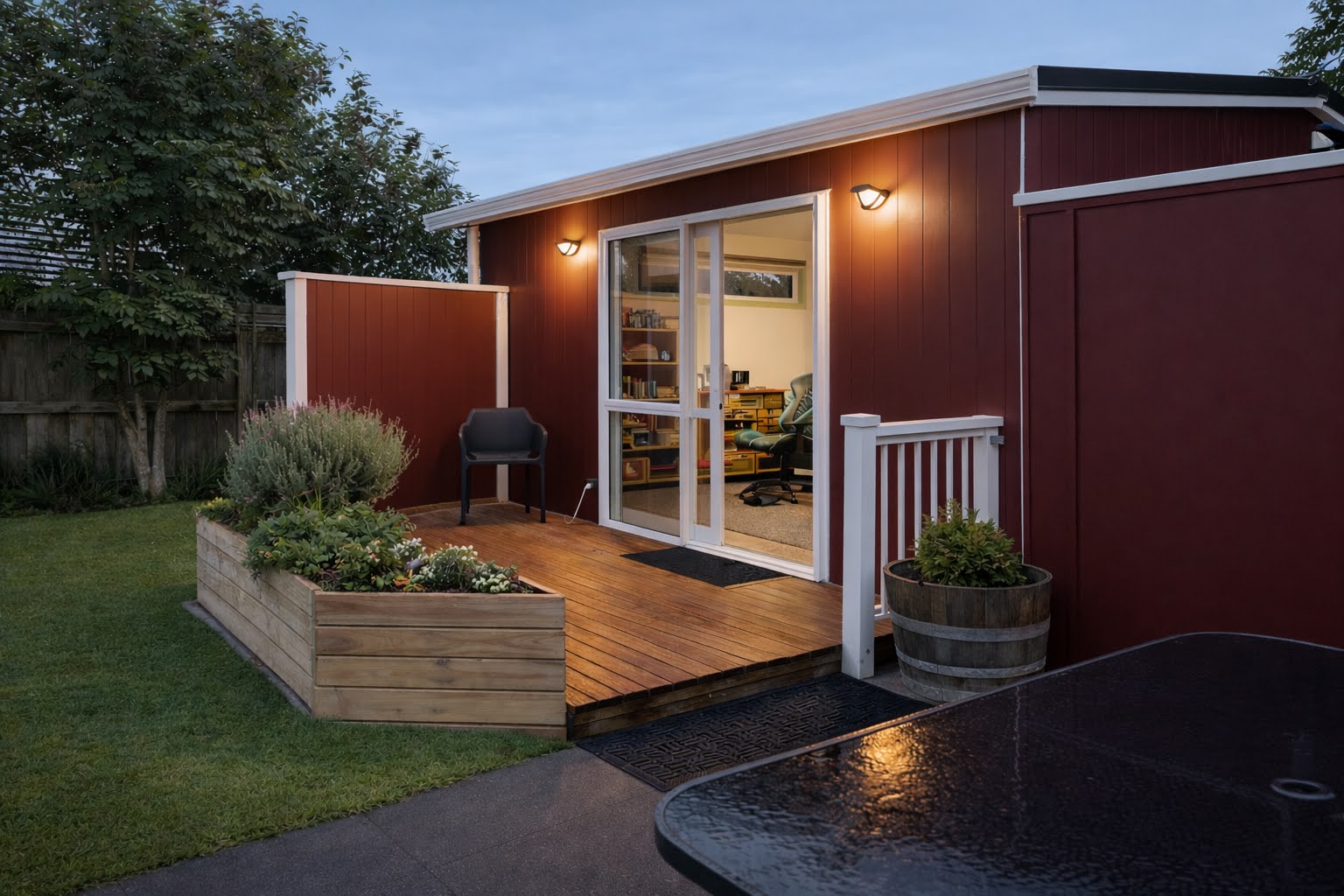 New Plymouth Backyard Shed