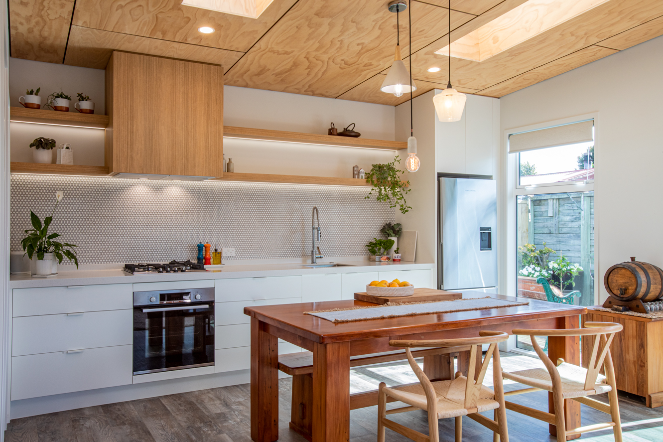 Papamoa海滩风格两卧室小屋新建