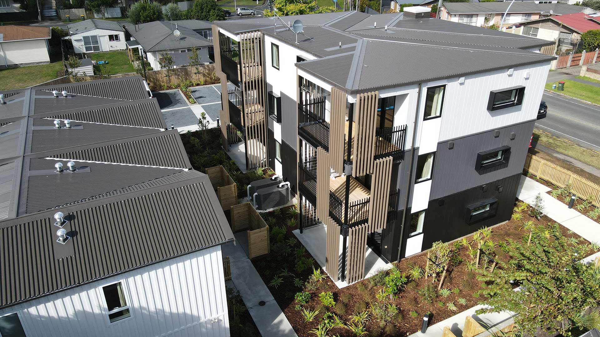 Kāinga Ora Hukanui Road 住宅项目