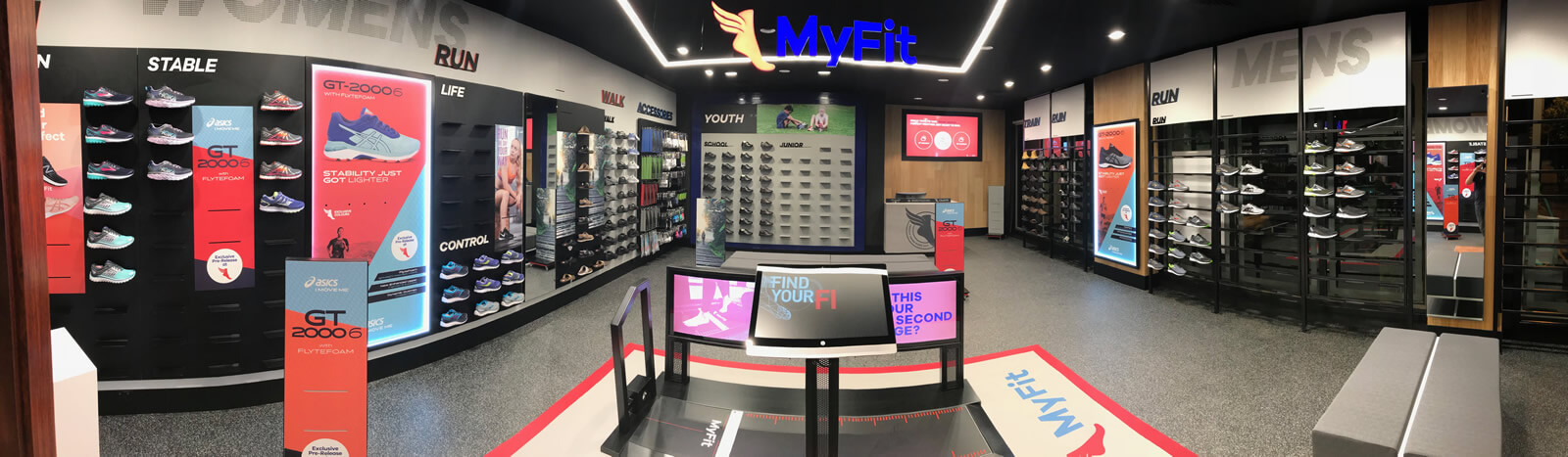 Bowral 的 Athlete's Foot 门店装修