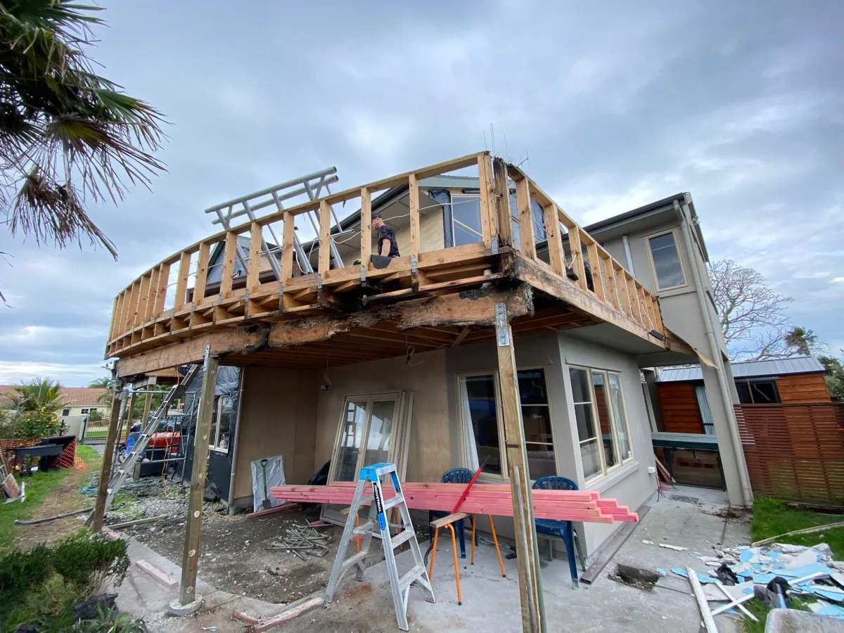 Papamoa Villa Exterior Renovation and Extension