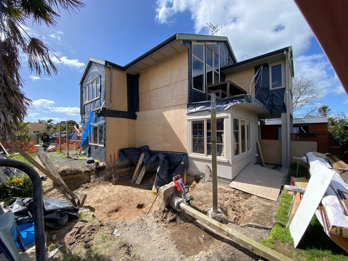 Papamoa Villa Exterior Renovation and Extension