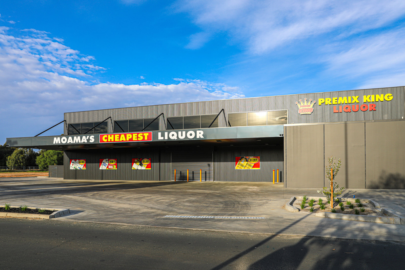 Moama Premix King Liquor Store Built in 12 Weeks