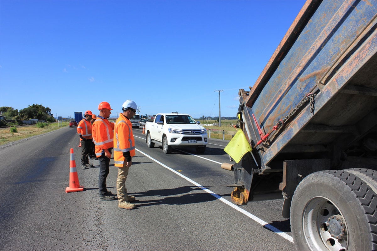 SH2 Bayview Road Section Road Widening and Safety Guardrail Project