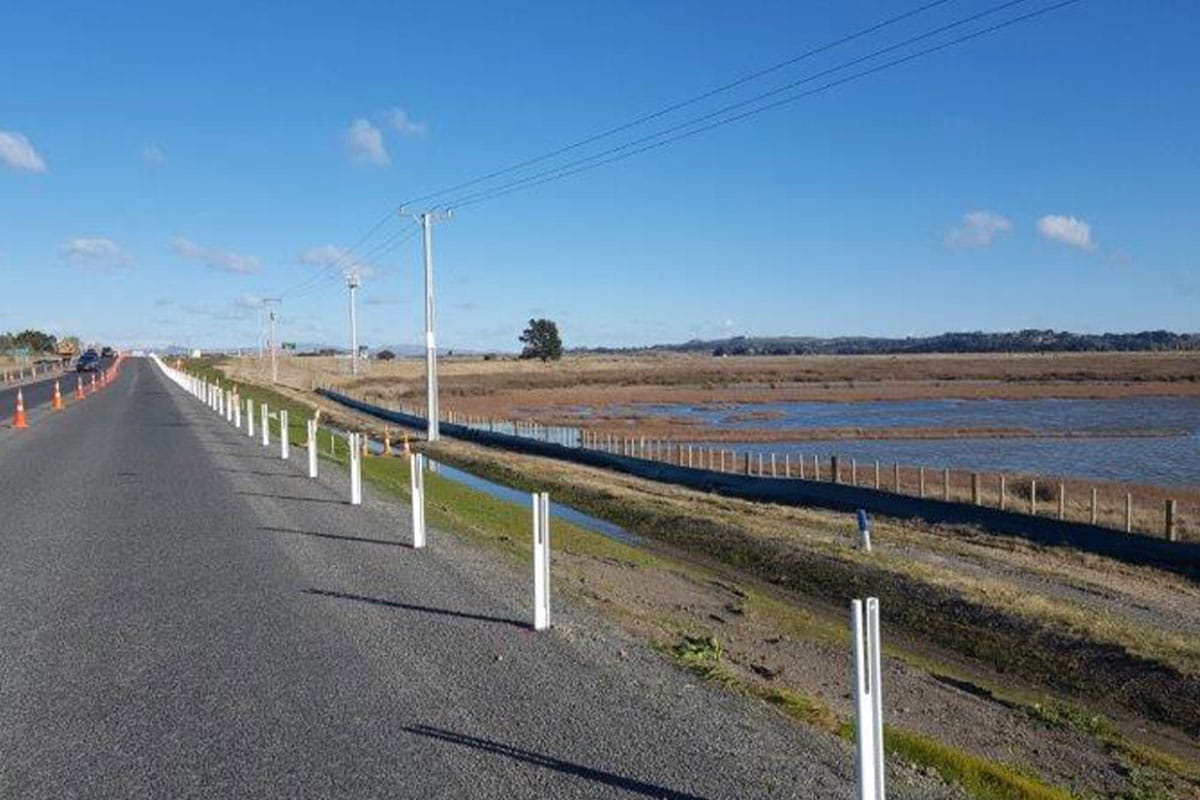 SH2 Bayview Road Section Road Widening and Safety Guardrail Project
