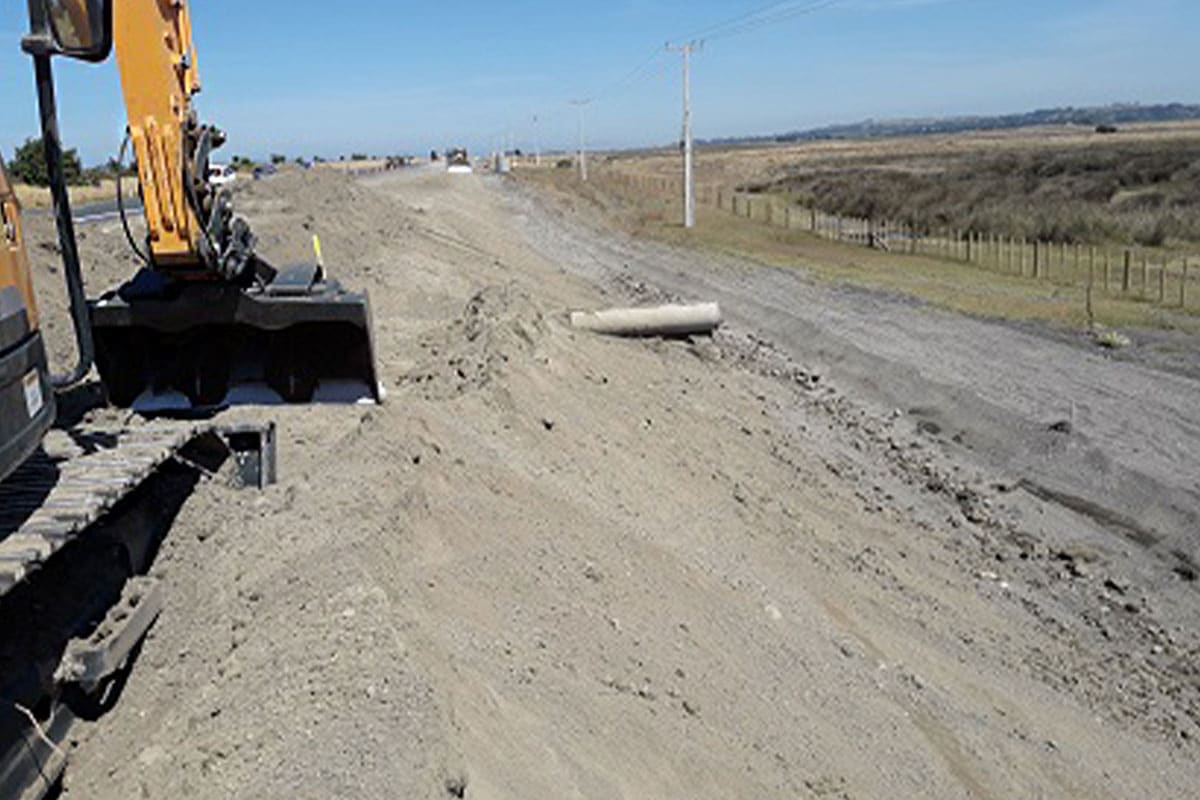 SH2 Bayview Road Section Road Widening and Safety Guardrail Project