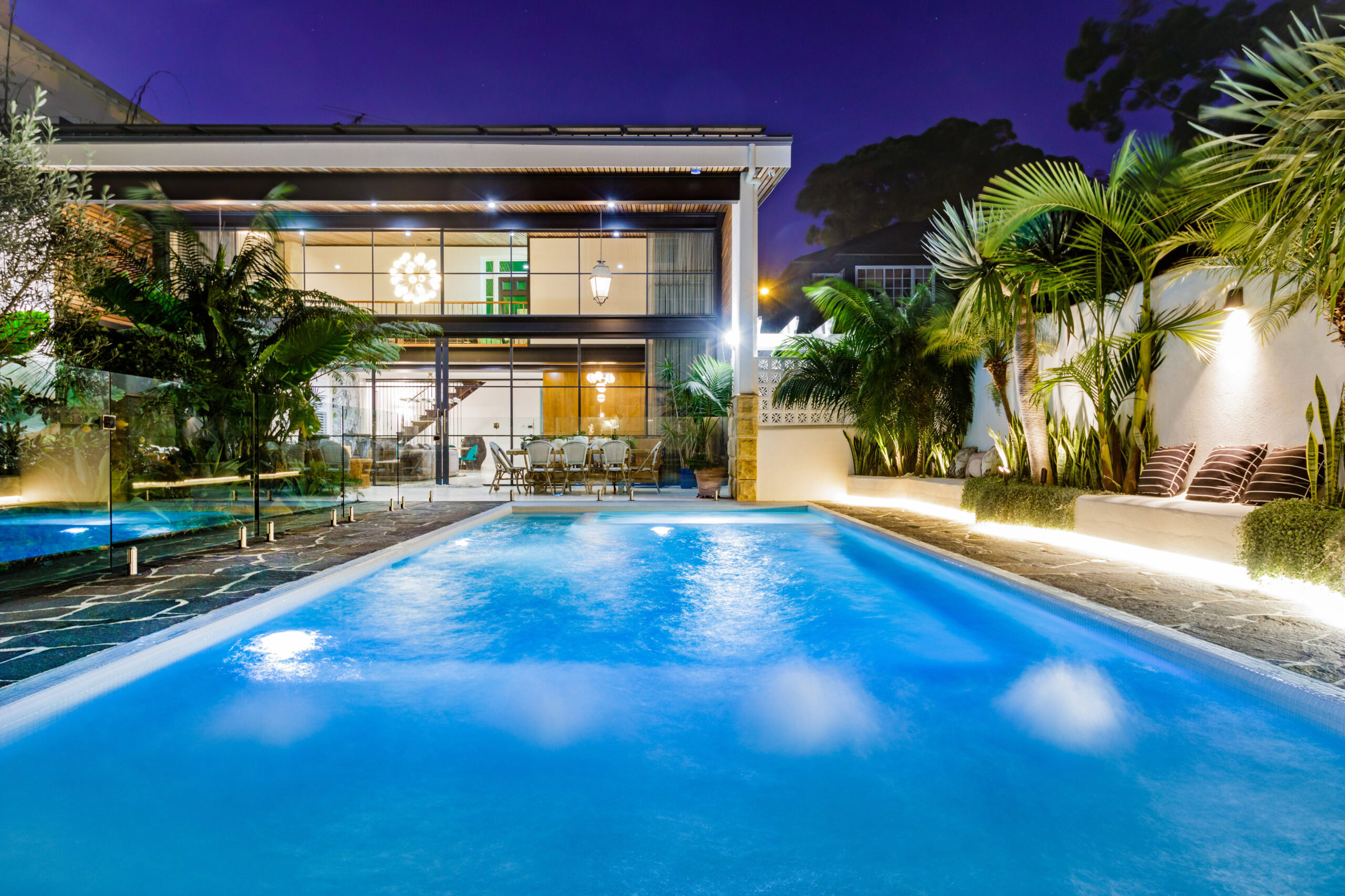 مشروع مسبح Randwick بطراز البحر الأبيض المتوسط