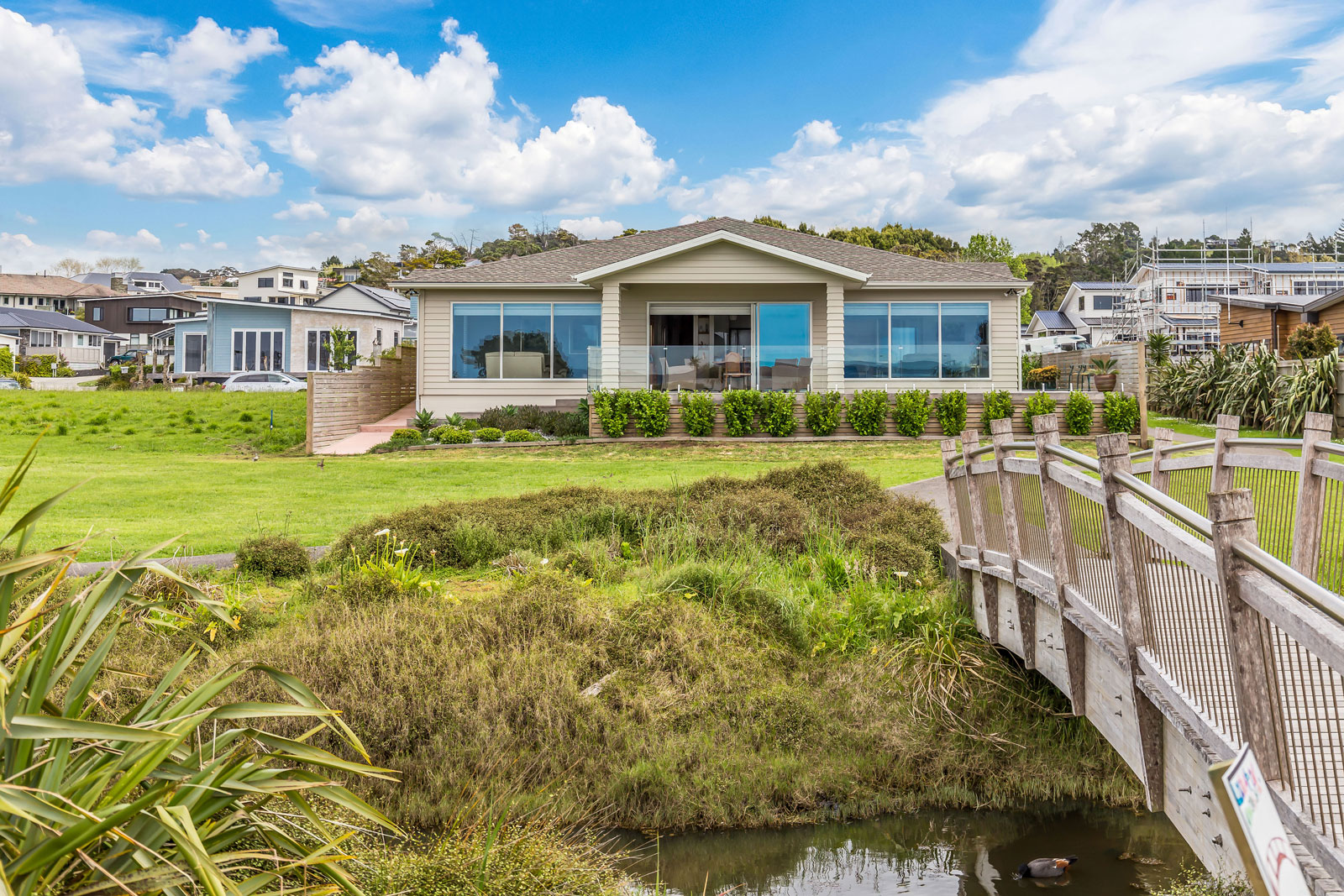 Snells Beach Beachfront Custom Retirement Home
