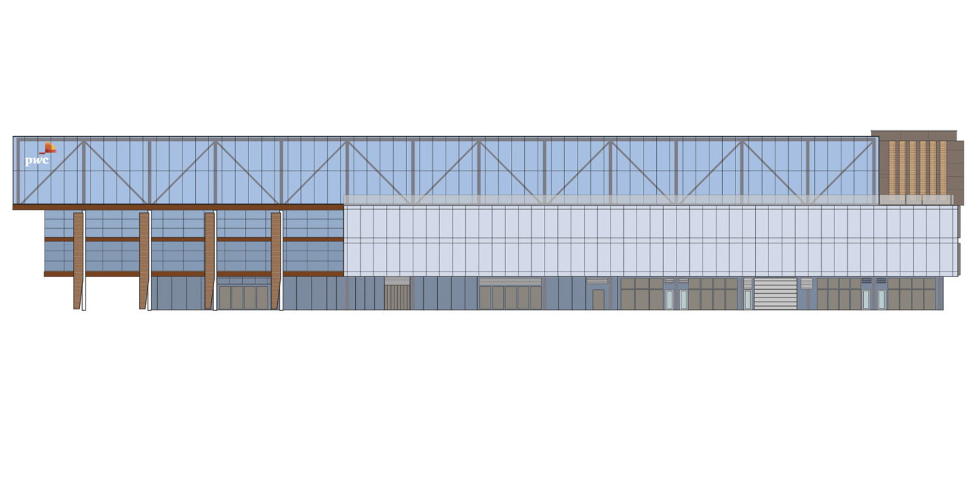Floor plan · PwC Centre Five-Storey Office Building at Wellington Waterfront