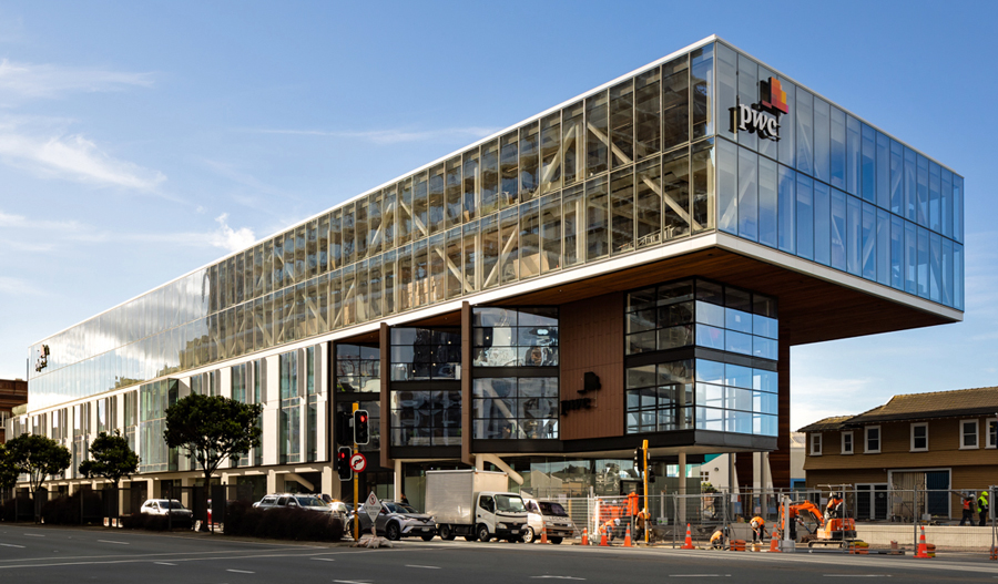 PwC Centre Five-Storey Office Building at Wellington Waterfront
