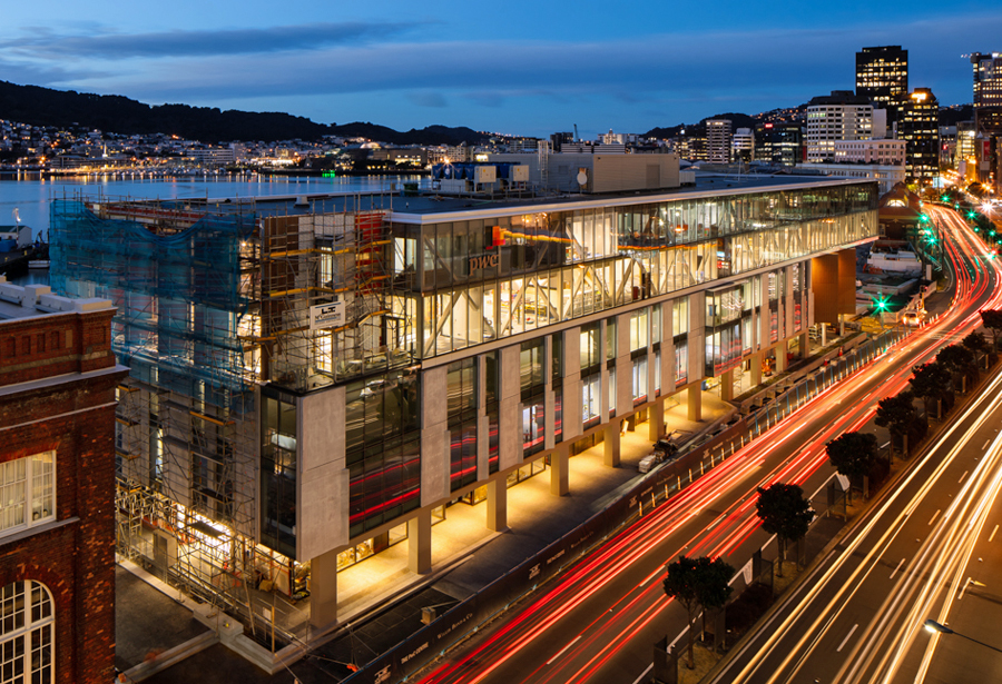 PwC Centre Five-Storey Office Building at Wellington Waterfront