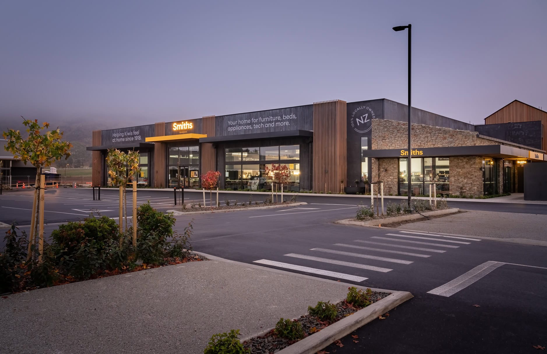 Doors and Windows for Three Parks Commercial Area in Wānaka