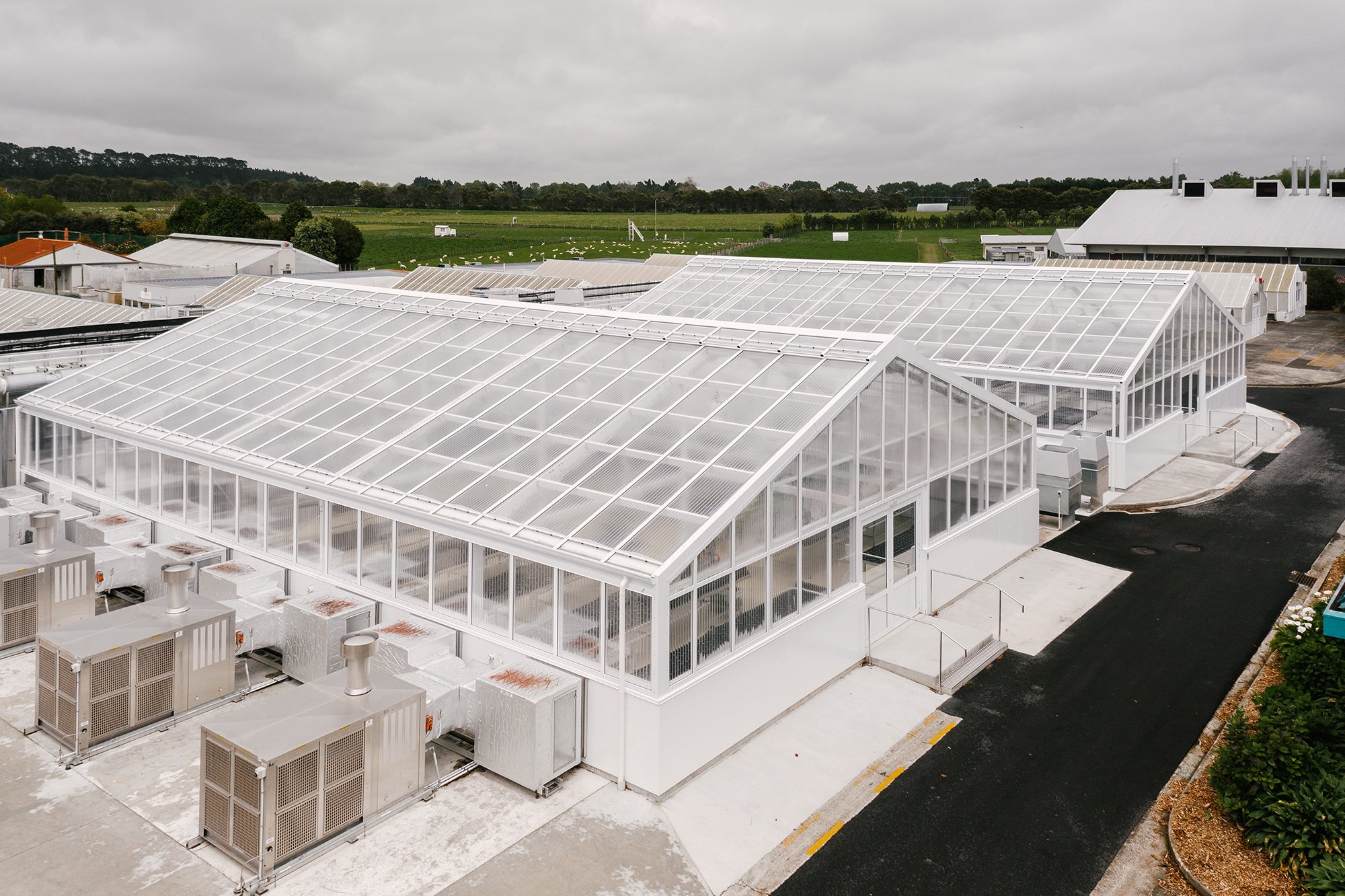 AgResearch PC2 Glasshouse Project, Palmerston North