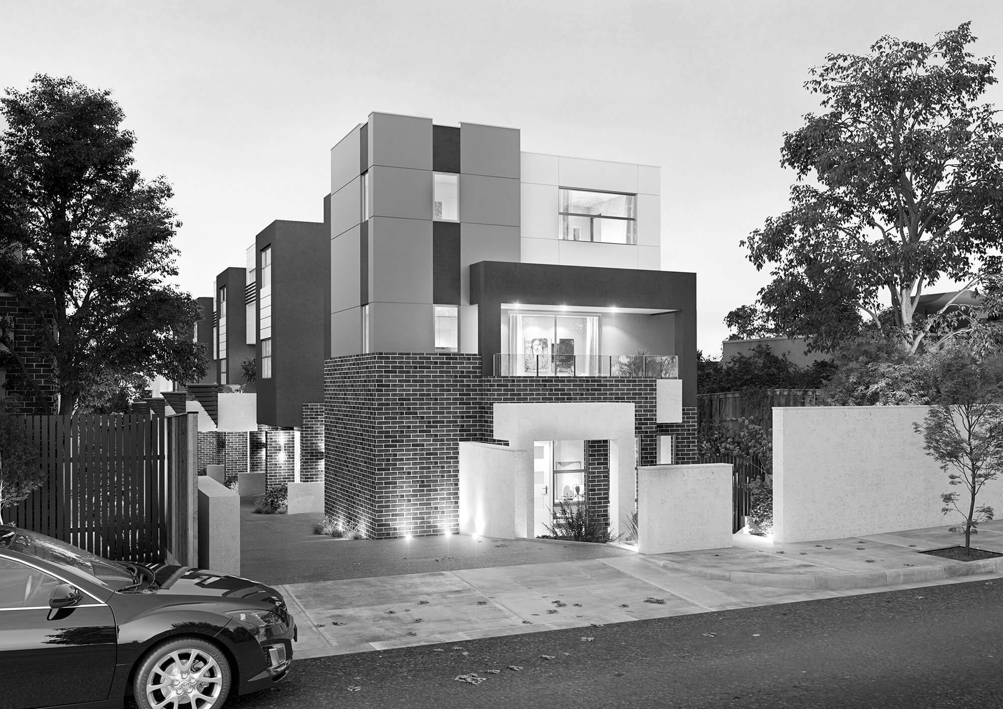 Dự án nhà liền kề đường Moran, Brunswick West