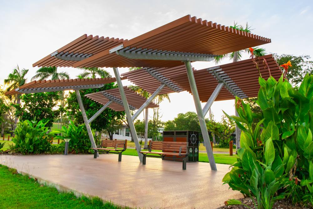 Xây dựng Cấu trúc che nắng Cullen Bay