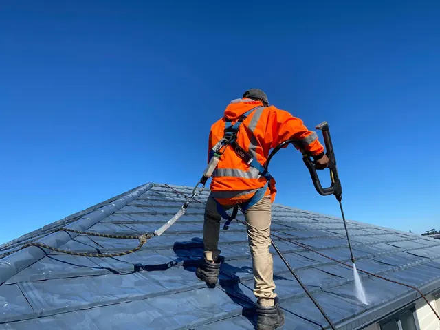 Auckland Remuera roof moss removal and gutter renovation