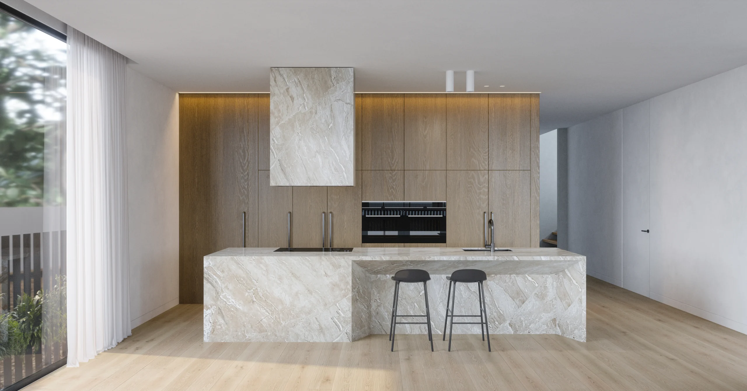 Summerhill House: A Modern Brick Home in Melbourne