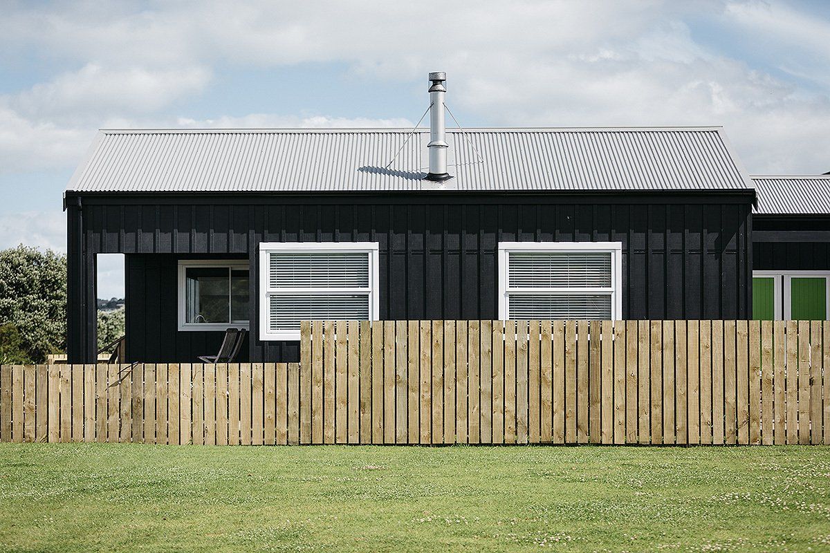 Snells Beach Beachfront Modern Barn Style Holiday Home