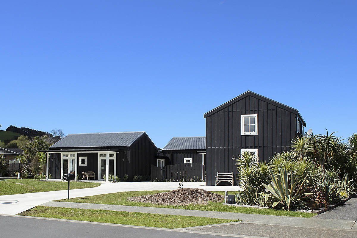 Matakana Barn Style Plywood Guesthouse
